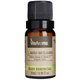 Óleo Essencial Para Aromatizador Natural Massagem Via Aroma 10ml Limão Siciliano