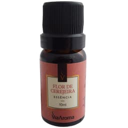 Essência Via Aroma Flor De Cerejeira Para Aromatizador Aromaterapia 10ml