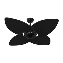 Ventilador de Teto Kovalski Nero Office 4 Pás Preto 127V