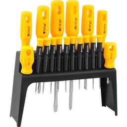 Jogo de chaves fenda/phillips/hexalobular com 18 peças VONDER