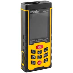 Medidor De Distância Trena A Laser 100 Metros Com Pilhas Recarregáveis MDV 100 Vonder