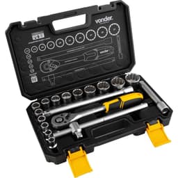 Soq Estr Enc 1/2" Jg 10a32mm 18pc Vonder