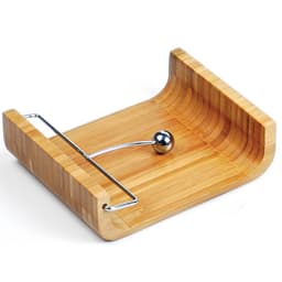 Porta Guardanapos Grande De Bambu Para Mesa E Cozinha