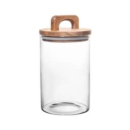 Pote para Mantimentos Acácia Transparente 1 L