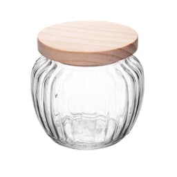 Pote para Mantimentos Pinus Transparente 600 ml