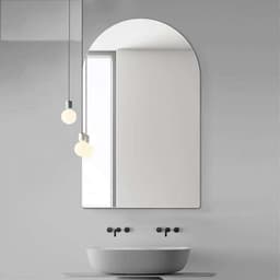 Espelho Decorativo Lapidado Arco Janelinha 60x80cm