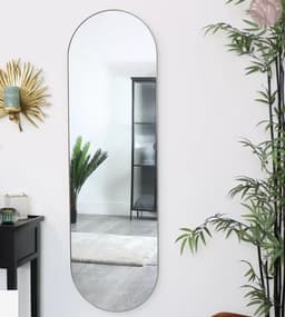 Espelho Decorativo Lapidado Oval 60x150cm