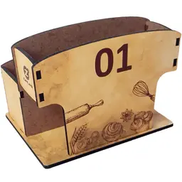 10 Porta Guardanapos e Sachês de Mesa Pães para Restaurantes