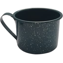 Caneca Agata Aço Esmaltado Leiteira Rustica 1 Litro Verde