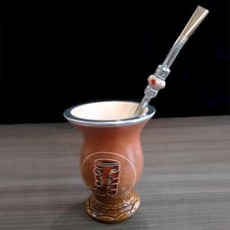 Conjunto Kit Cuia E Bomba Para Chimarrão Mate Terere Porongo Bota