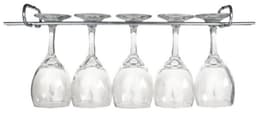 Suporte Para Taças Cromado Decoração Adega Bar Vinho - 25cm